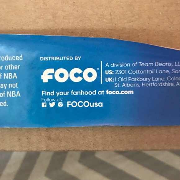 🍁NWT Philadelphia 76ers Plush Hard Bottom Men’s Slippers Holiday - Picture 10 of 10